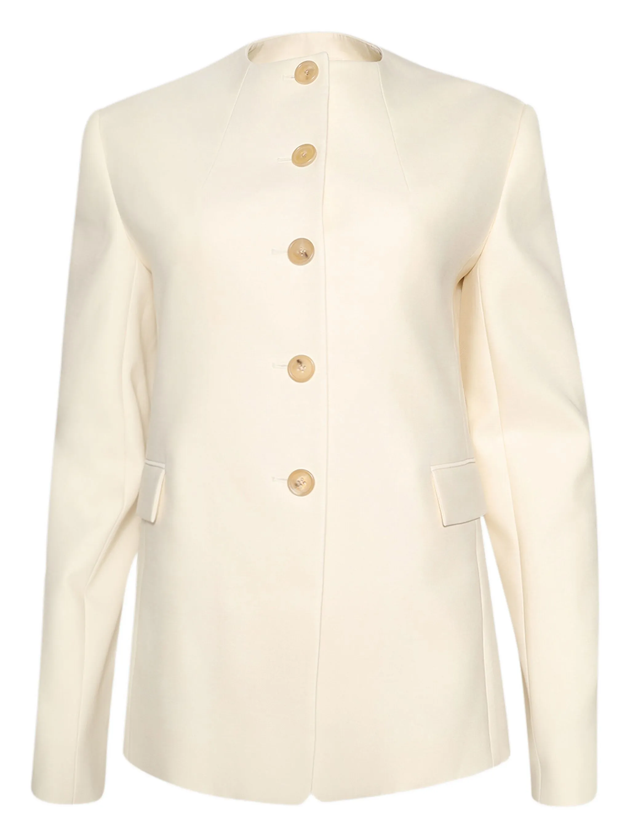Пиджак Jameson на пуговицах Khaite, кремовый
Пиджак Jameson на пуговицах Khaite, кремовый