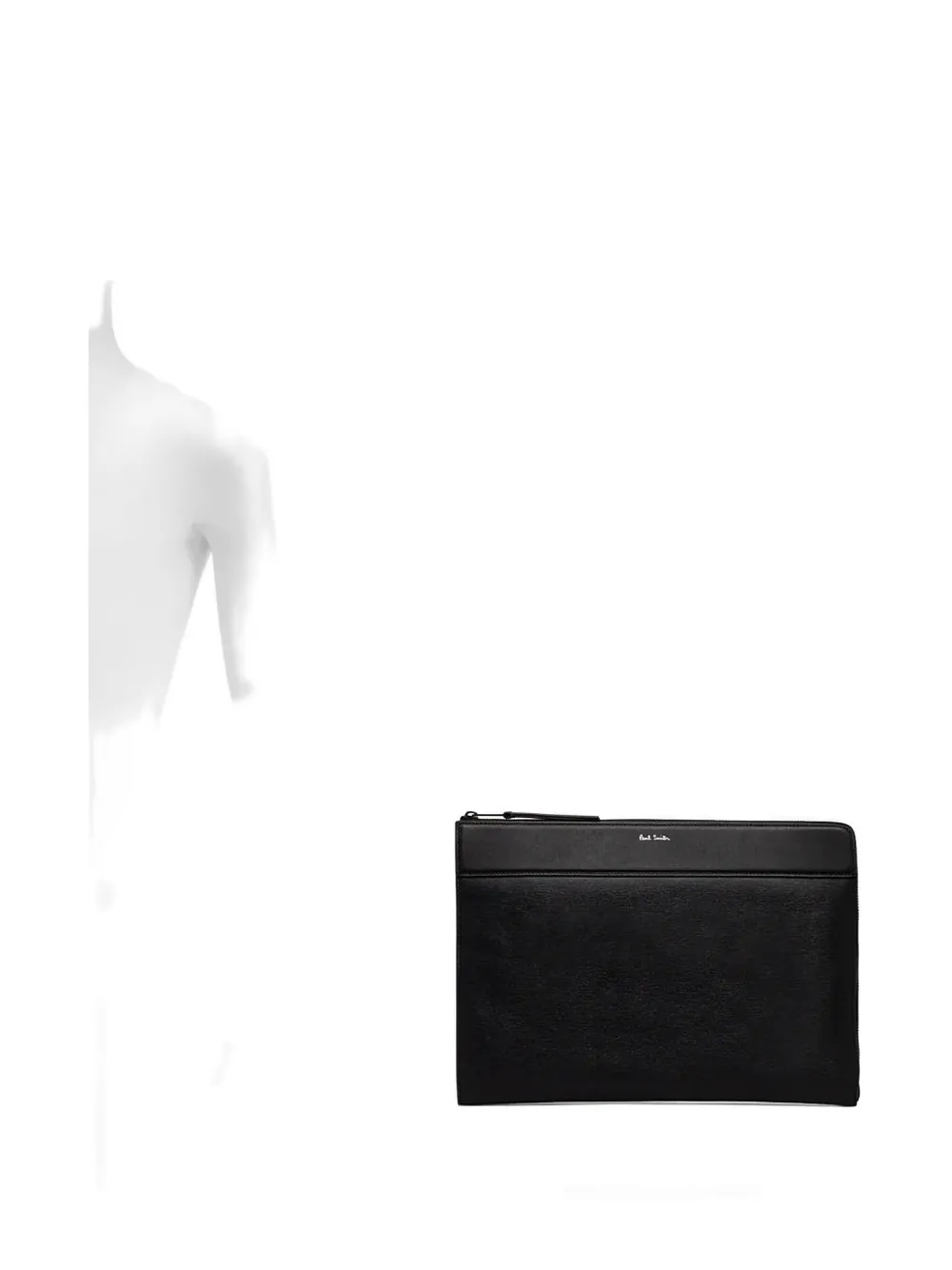 Кожаная сумка для ноутбука с застежкой-молнией Paul Smith, черный
Кожаная сумка для ноутбука с застежкой-молнией Paul Smith, черный
