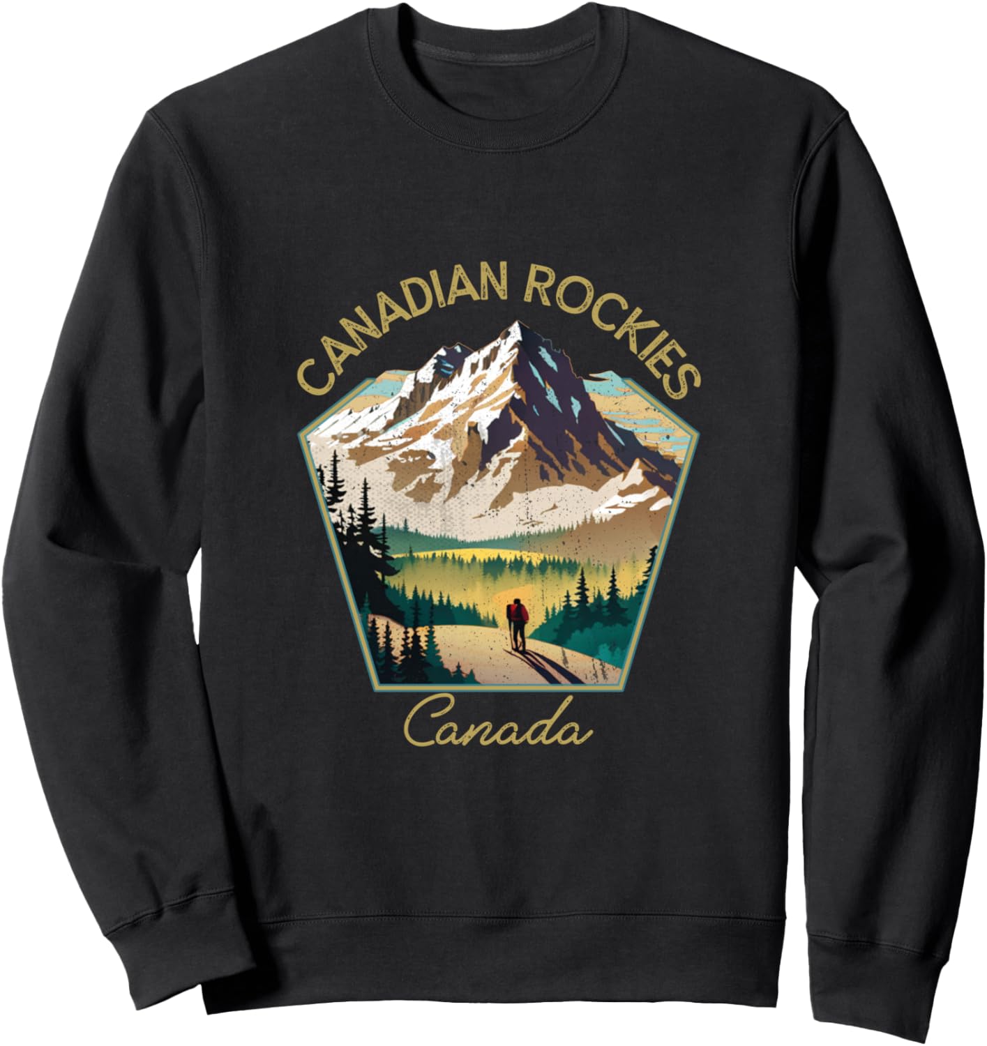 Ретро-одежда «Канадские Скалистые горы» - сувенирная толстовка «Канадские Скалистые горы» Canadian Rockies Canada Hiking Clothes Co., черный
Ретро-одежда «Канадские Скалистые горы» - сувенирная толстовка «Канадские Скалистые горы» Canadian Rockies Canada Hiking Clothes Co., черный