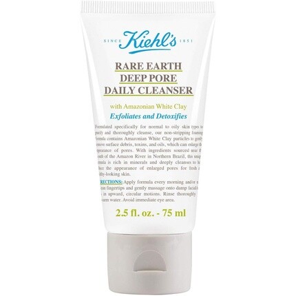 Ежедневное очищающее средство для глубоких пор Kiehl's Rare Earth, 75 мл
Ежедневное очищающее средство для глубоких пор Kiehl's Rare Earth, 75 мл