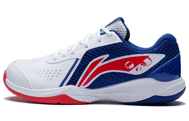 Li-Ning Li Ning Thunder LITE кроссовки для бадминтона Unisex Low top White/Blue/Red
Li-Ning Li Ning Thunder LITE кроссовки для бадминтона Unisex Low top White/Blue/Red