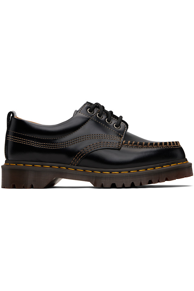 Dr. Martens Черные кожаные дерби Лоуэлла
Dr. Martens Черные кожаные дерби Лоуэлла