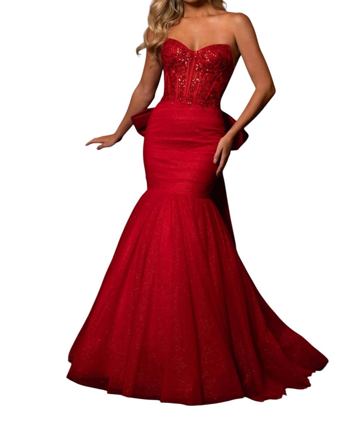 Платье для выпускного Sweetheart с открытыми плечами в красном цвете RACHEL ALLAN
Платье для выпускного Sweetheart с открытыми плечами в красном цвете RACHEL ALLAN