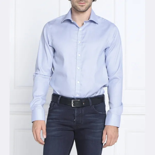 Рубашка узкого кроя Oscar Jacobson, синий
Рубашка узкого кроя Oscar Jacobson, синий