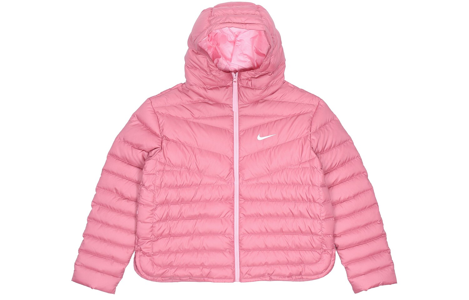 Пуховик женский розовый Nike 
Пуховик женский розовый Nike