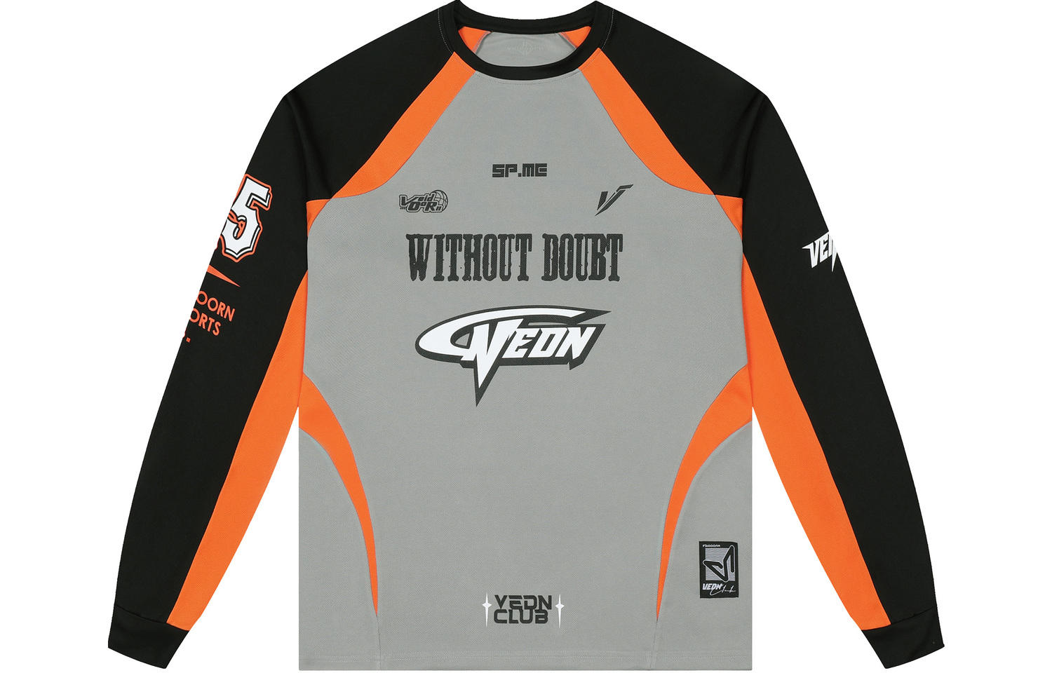 Футболка унисекс VEIDOORN, серо-оранжевый
Футболка унисекс VEIDOORN, серо-оранжевый