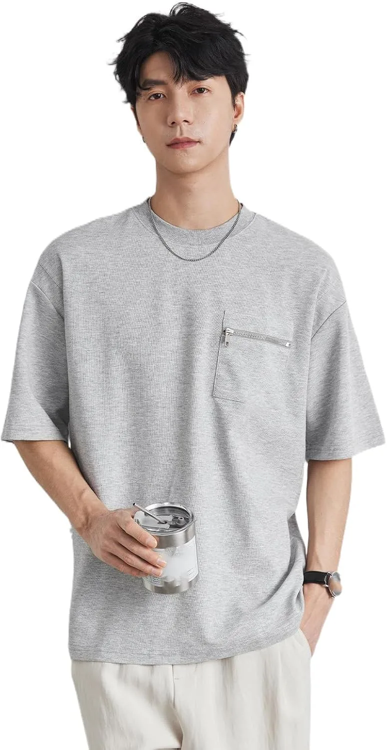 Мужская футболка с коротким рукавом и круглым вырезом AXGGZTJZ
Мужская футболка с коротким рукавом и круглым вырезом AXGGZTJZ