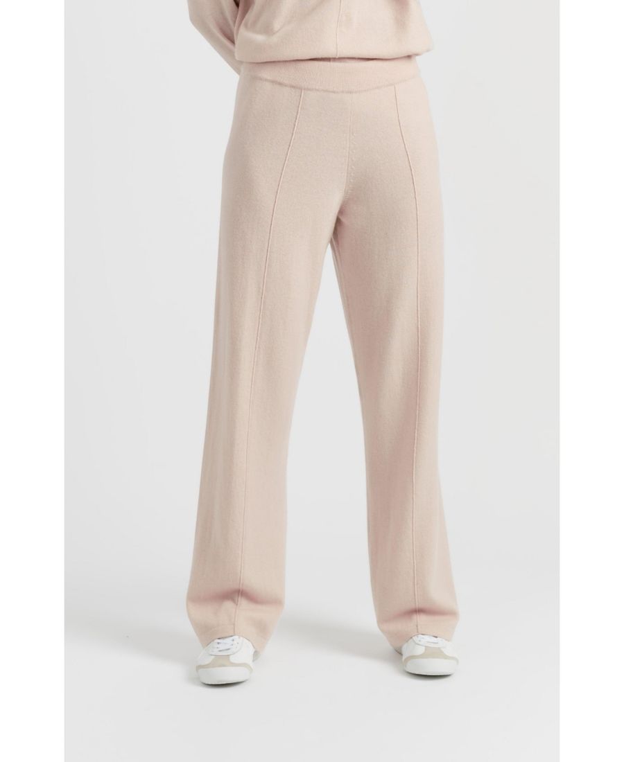 Женские спортивные брюки из шерсти и кашемира с широкими штанинами Chinti & Parker, Bone
Женские спортивные брюки из шерсти и кашемира с широкими штанинами Chinti & Parker, Bone