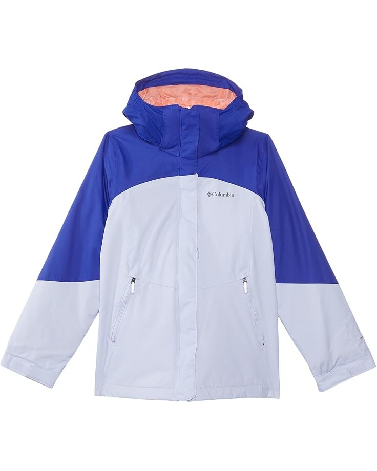 Куртка Columbia Kids Bugaboo III Fleece Interchange Jacket, цвет Snowdrift/Clematis Blue/Hot Coral
Куртка Columbia Kids Bugaboo III Fleece Interchange Jacket, цвет Snowdrift/Clematis Blue/Hot Coral