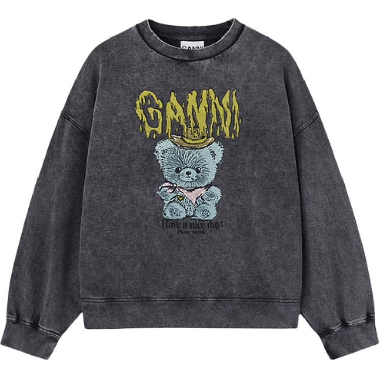 Футболка с втачным рукавом Women's GANNI, черный
Футболка с втачным рукавом Women's GANNI, черный