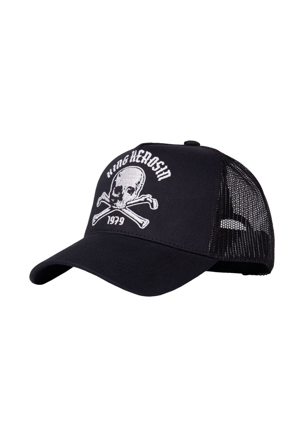 Кепка дальнобойщика с передней вышивкой King Kerosin 1979 г KING KEROSIN, цвет Schwarz One Size
Кепка дальнобойщика с передней вышивкой King Kerosin 1979 г KING KEROSIN, цвет Schwarz One Size