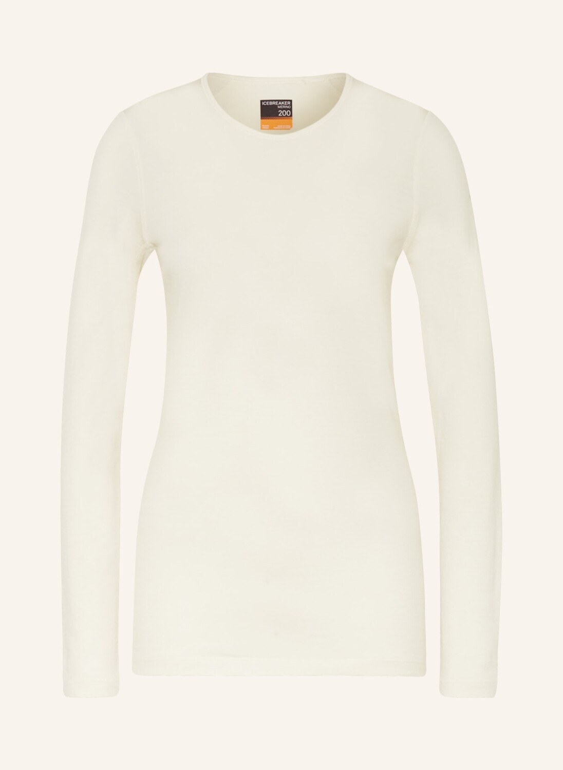 Функциональное нижнее белье-рубашка oasis 200 из шерсти мериноса icebreaker, экрю 
Функциональное нижнее белье-рубашка oasis 200 из шерсти мериноса icebreaker, экрю