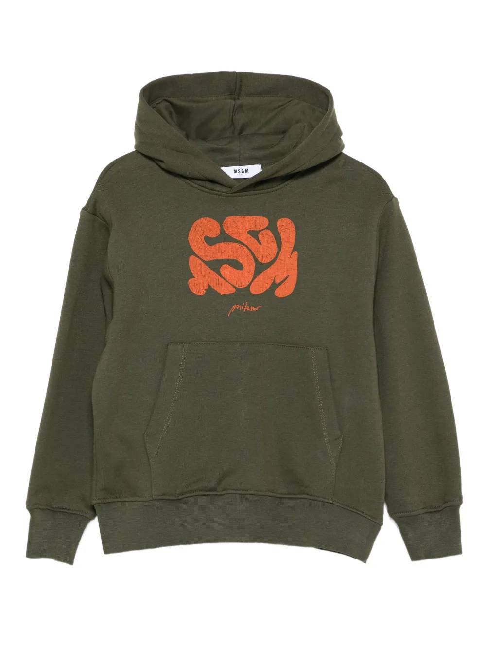 Топ с капюшоном и абстрактным принтом Msgm Kids, зеленый
Топ с капюшоном и абстрактным принтом Msgm Kids, зеленый