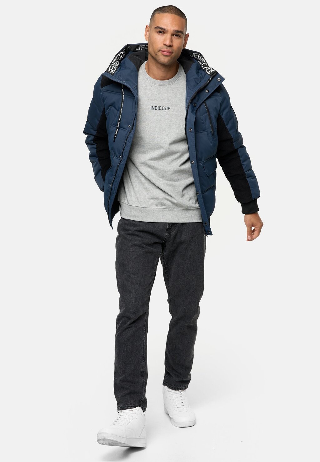 Зимняя куртка INJAKOBE INDICODE JEANS, цвет navy
Зимняя куртка INJAKOBE INDICODE JEANS, цвет navy