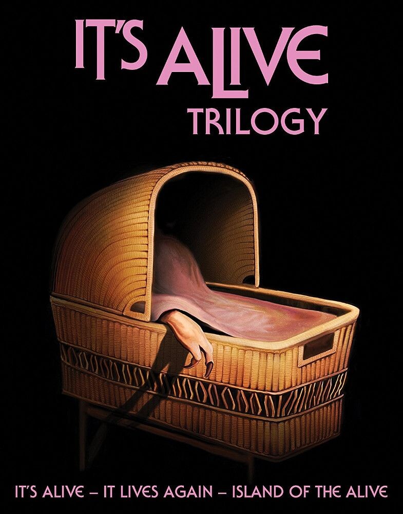 Диск Blu-ray It's Alive Trilogy
Диск Blu-ray It's Alive Trilogy