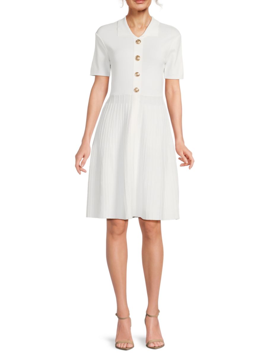 Трикотажное платье-трапеция Soren Alexia Admor, слоновая кость
Трикотажное платье-трапеция Soren Alexia Admor, слоновая кость