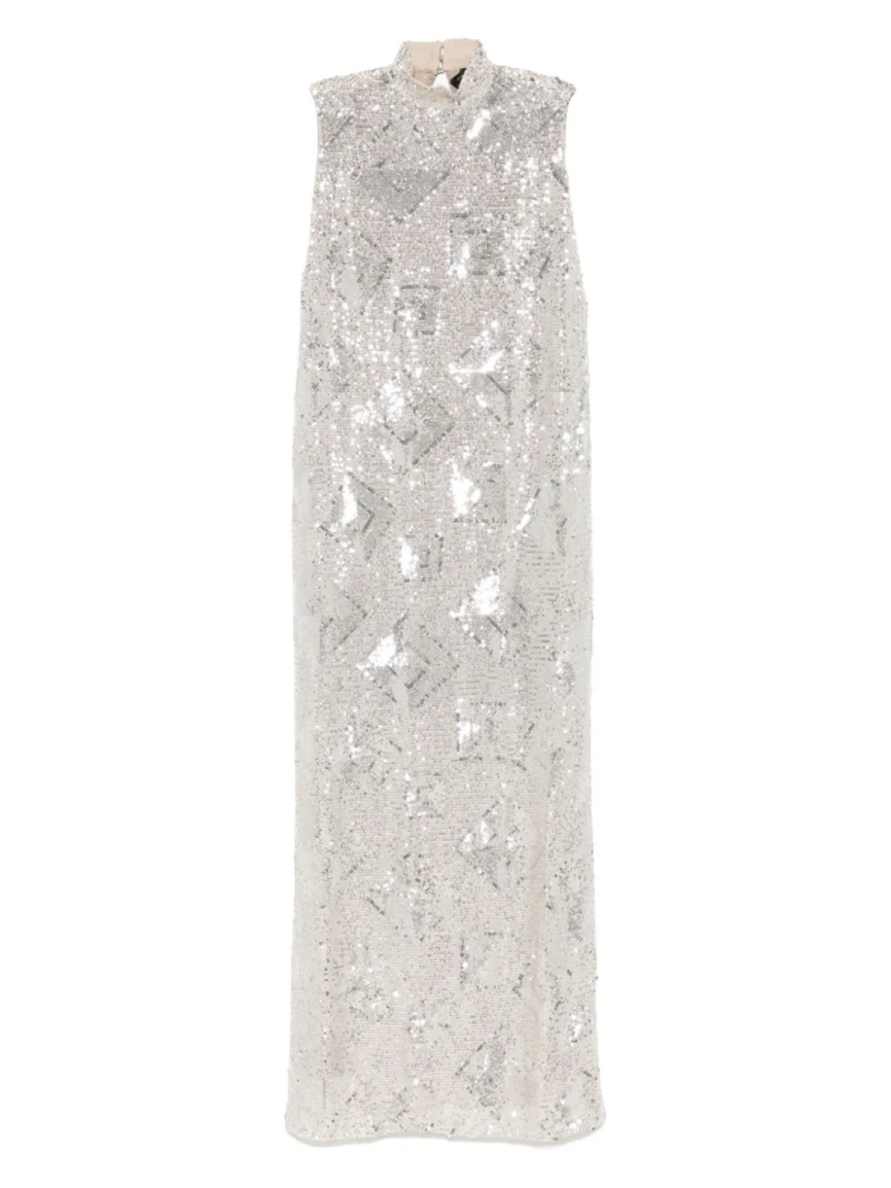 Платье макси с пайетками Taller Marmo, серебряный 
Платье макси с пайетками Taller Marmo, серебряный