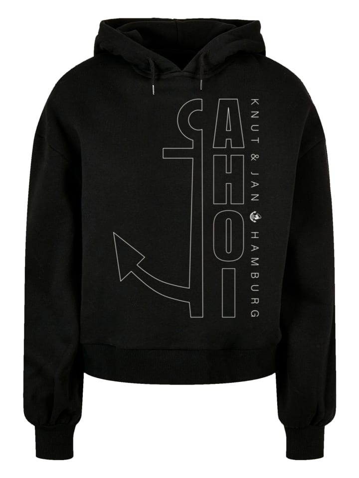 Толстовка большого размера из органического материала Ahoi Anker Knut & Jan Hamburg черного цвета F4NT4STIC
Толстовка большого размера из органического материала Ahoi Anker Knut & Jan Hamburg черного цвета F4NT4STIC