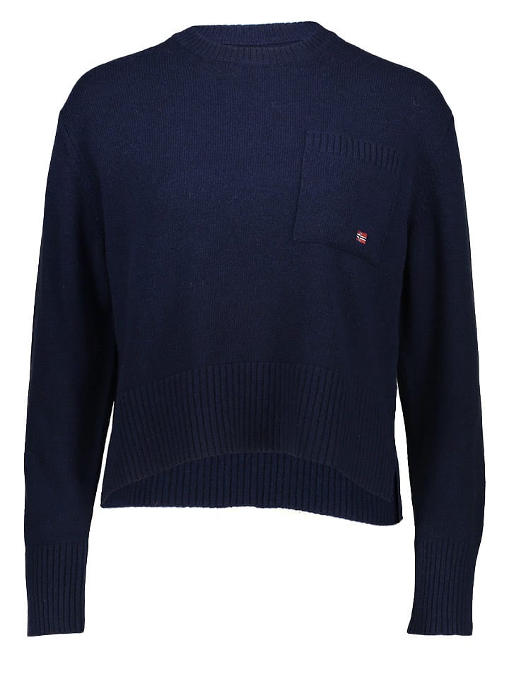 Темно-синий свитер Napapijri
Темно-синий свитер Napapijri