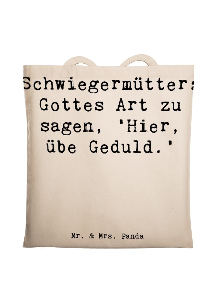 Сумка для переноски Mr & Mrs Panda Schwiegermutter Geduld, кремовый, Бежевый, Сумка для переноски Mr & Mrs Panda Schwiegermutter Geduld, кремовый
Сумка для переноски Mr & Mrs Panda Schwiegermutter Geduld, кремовый, Бежевый, Сумка для переноски Mr & Mrs Panda Schwiegermutter Geduld, кремовый