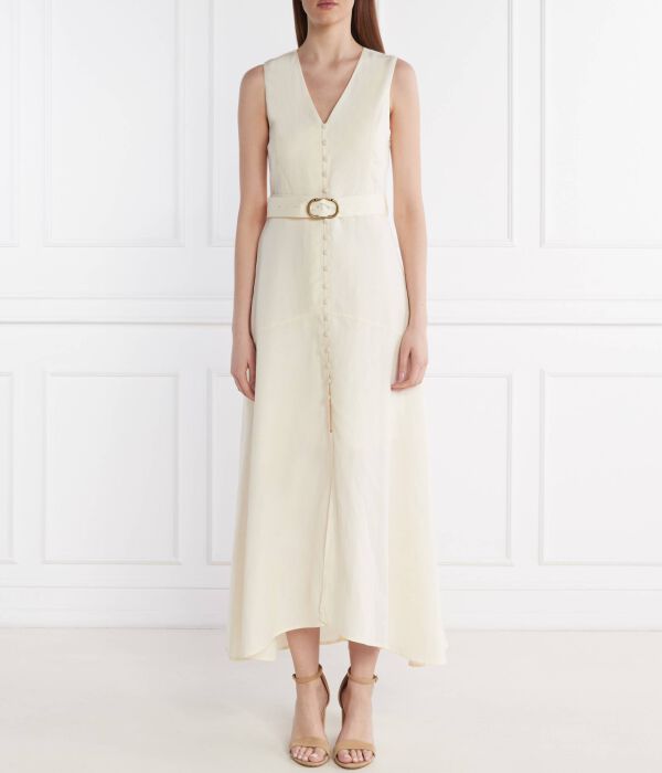 Платье с поясом Twinset, экрю
Платье с поясом Twinset, экрю