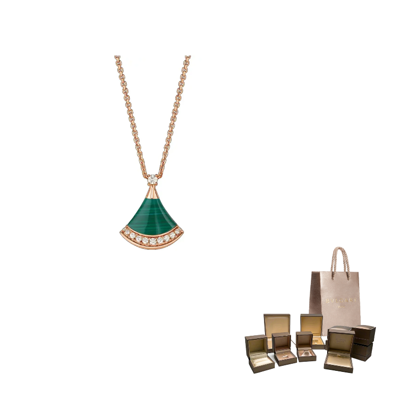 BVLGARI Divas'Dream 18K Rose Gold ожерелье женское зеленое
BVLGARI Divas'Dream 18K Rose Gold ожерелье женское зеленое
