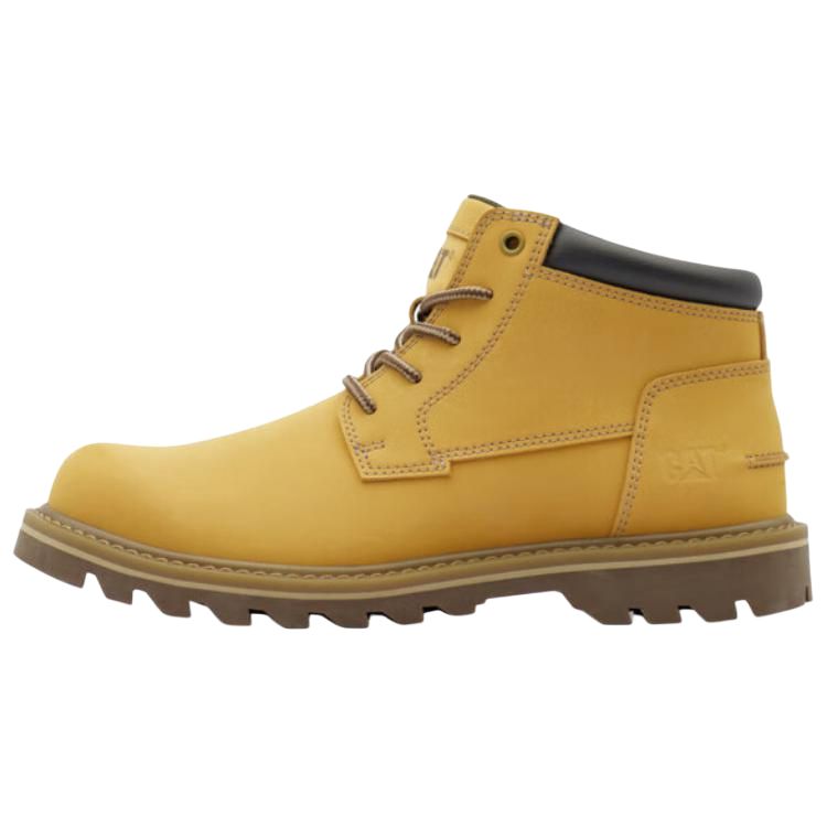 CAT Прочные амортизирующие короткие мужские ботинки для активного отдыха высотой 3,5 см, желтые
CAT Прочные амортизирующие короткие мужские ботинки для активного отдыха высотой 3,5 см, желтые