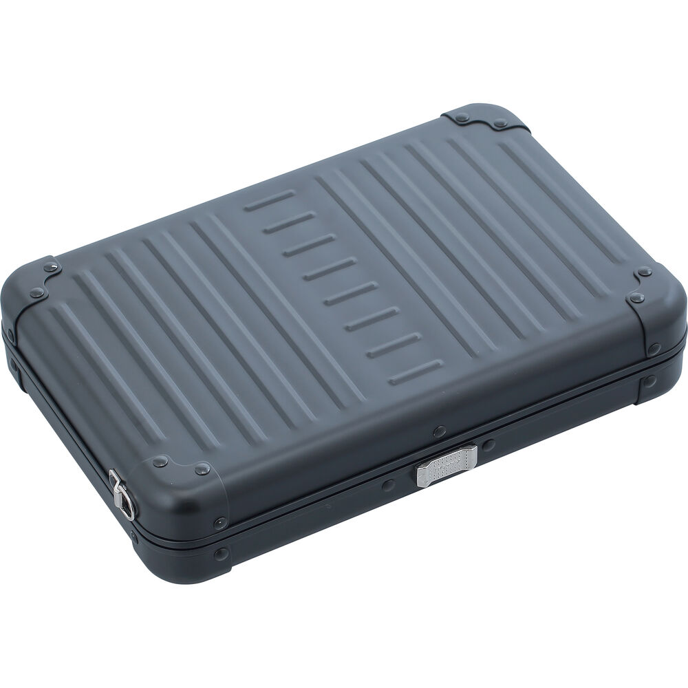 Aleon Aluminum Hard-Shell Cross-Body Bag (Large, Onyx)
Aleon Aluminum Hard-Shell Cross-Body Bag (Large, Onyx)