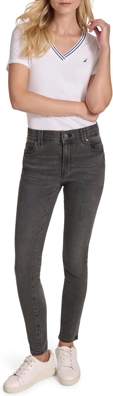 Nautica Women's High Rise Skinny Mid Rise Jeans
Nautica Women's High Rise Skinny Mid Rise Jeans