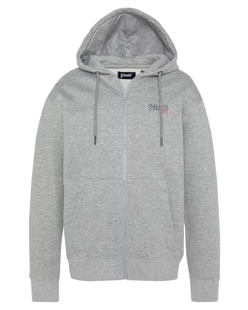 Толстовка на молнии Schott, светло-серый
Толстовка на молнии Schott, светло-серый