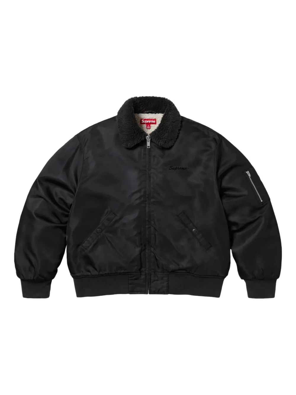 Бомбер AOI Nylon Supreme, черный
Бомбер AOI Nylon Supreme, черный