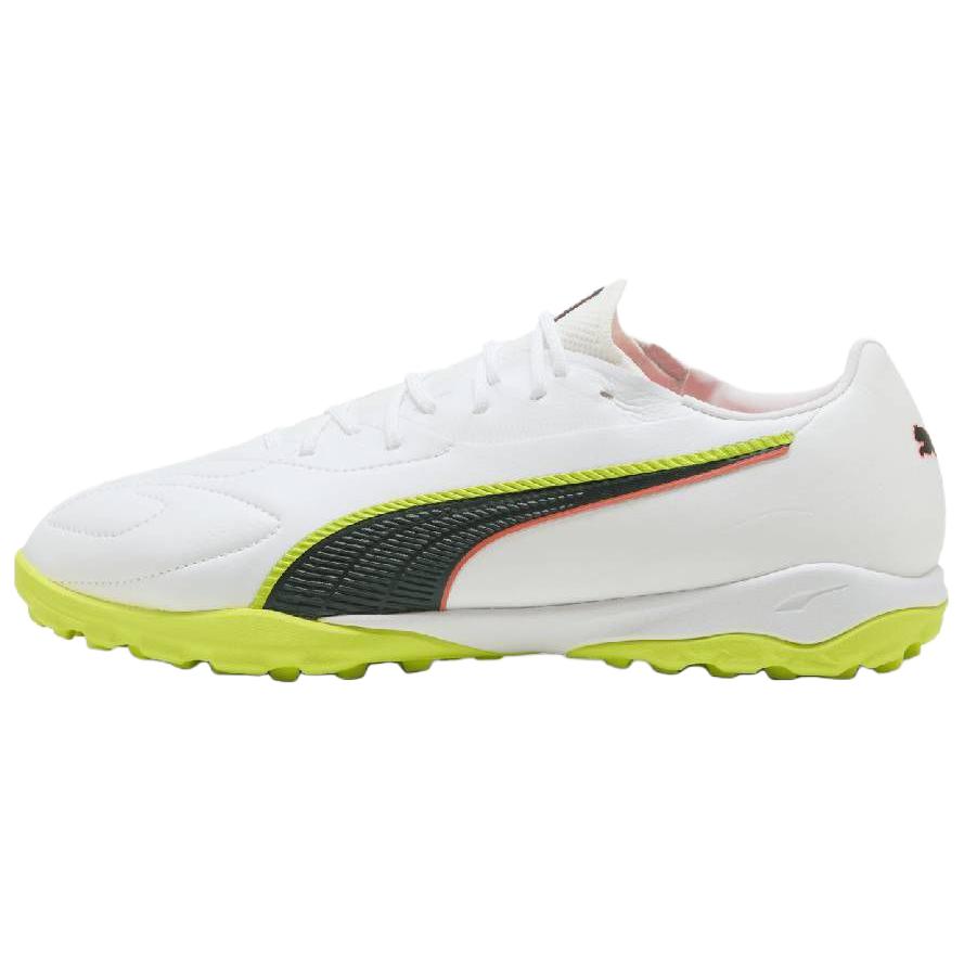 Puma Футбольные бутсы King 20 Rebound, унисекс, белый с черными элементами
Puma Футбольные бутсы King 20 Rebound, унисекс, белый с черными элементами