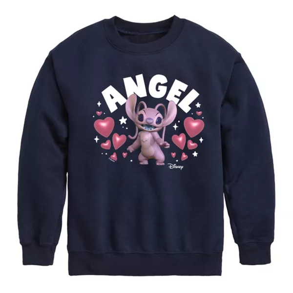 Флисовая толстовка с рисунком Лило и Стич для мальчиков 8-20 лет разных размеров Angel Disney, синий
Флисовая толстовка с рисунком Лило и Стич для мальчиков 8-20 лет разных размеров Angel Disney, синий