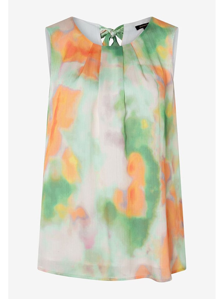 More & More Блузка зелено-бело-оранжевого цвета
More & More Блузка зелено-бело-оранжевого цвета