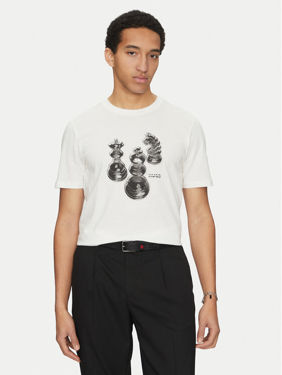 Футболка обычного кроя Dischach 50532918 Hugo, экрю
Футболка обычного кроя Dischach 50532918 Hugo, экрю