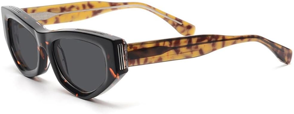 Маленькие солнцезащитные очки «кошачий глаз» для мужчин и женщин, оправа из ацетата, многоугольные и треугольные солнцезащитные очки, ретро-очки для путешествий TYUVIVO, C02 Tortoiseshell
Маленькие солнцезащитные очки «кошачий глаз» для мужчин и женщин, оправа из ацетата, многоугольные и треугольные солнцезащитные очки, ретро-очки для путешествий TYUVIVO, C02 Tortoiseshell