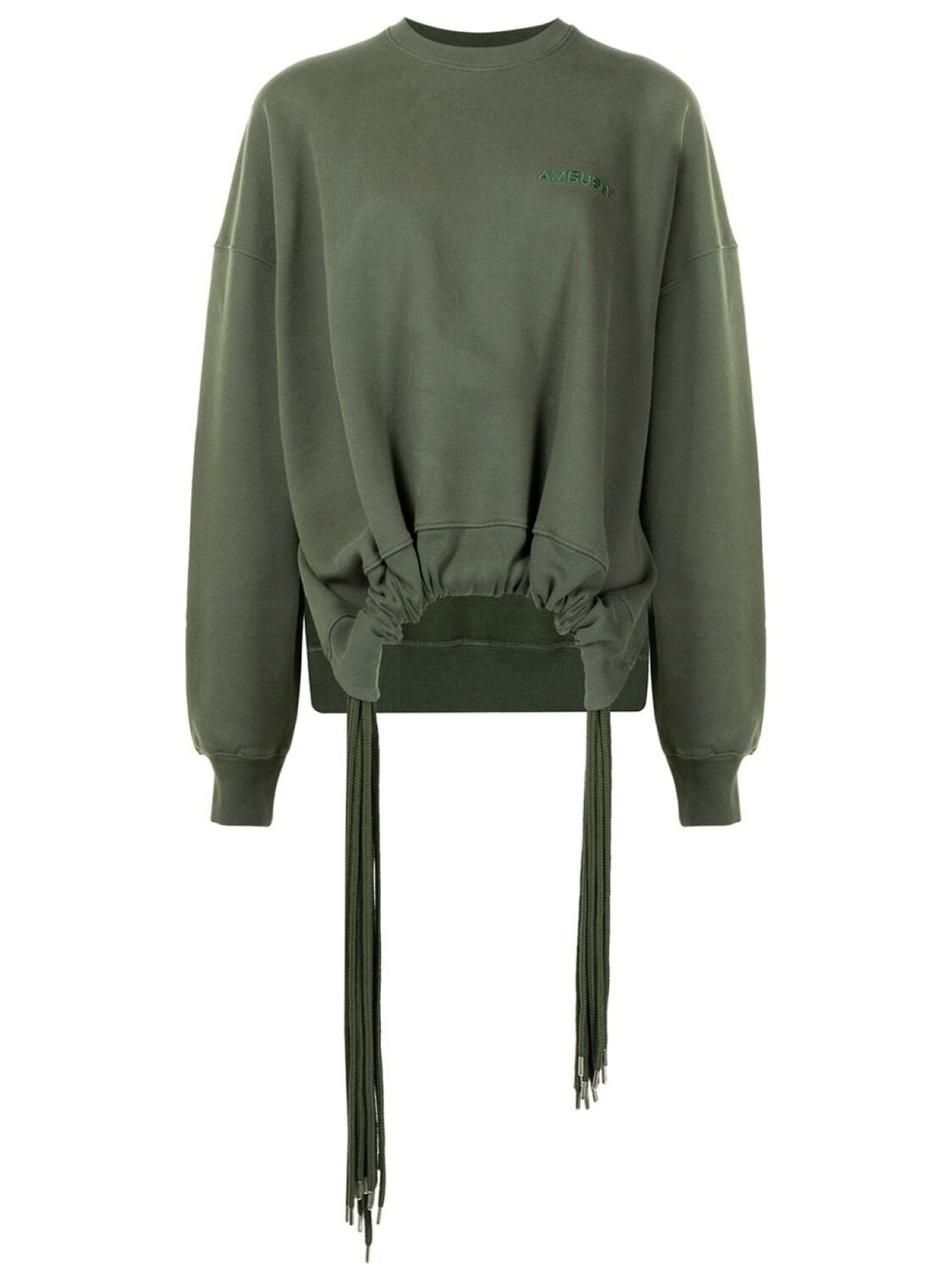 AMBUSH толстовка с круглым вырезом и шнурками, зеленый
AMBUSH толстовка с круглым вырезом и шнурками, зеленый