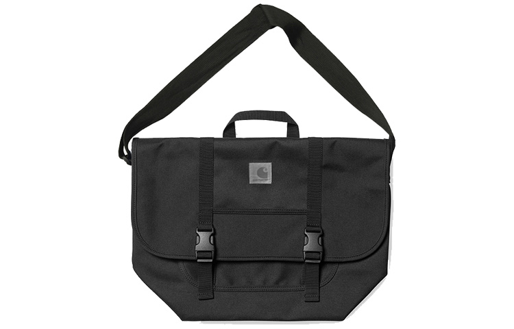 Сумка-мессенджер из холста, через плечо, унисекс черная Carhartt WIP
Сумка-мессенджер из холста, через плечо, унисекс черная Carhartt WIP