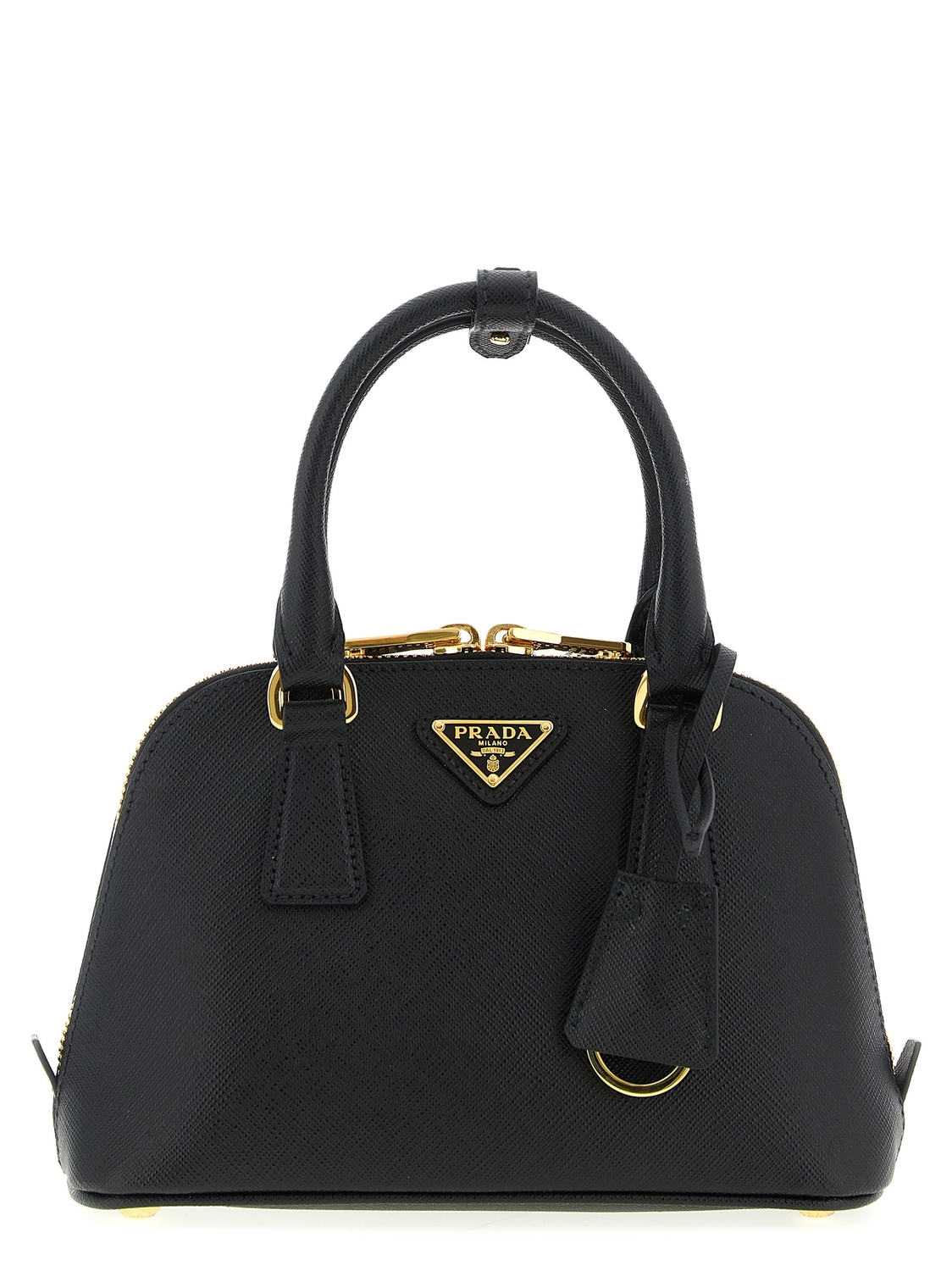 Сумка из сафьяновой кожи Prada, черный
Сумка из сафьяновой кожи Prada, черный