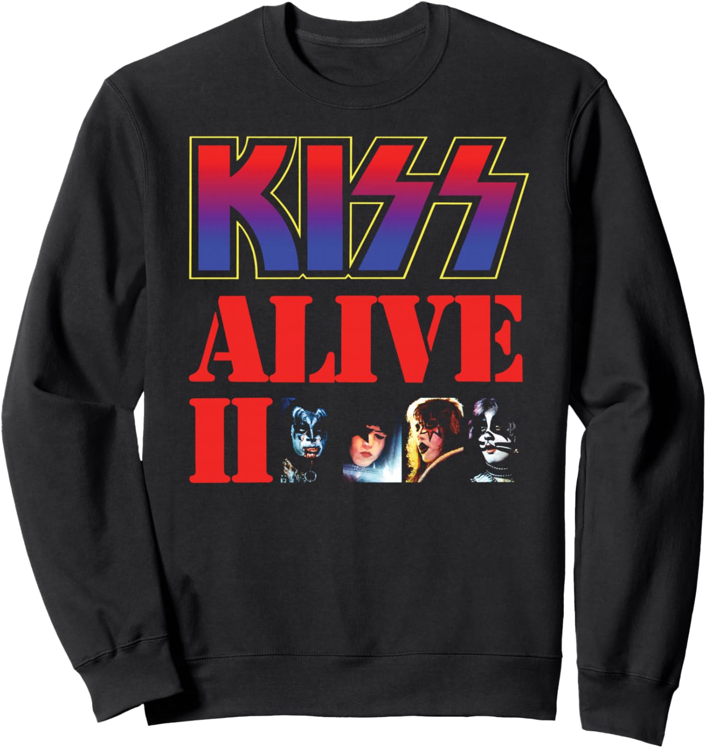 1977 Alive II Толстовка Kiss, черный
1977 Alive II Толстовка Kiss, черный