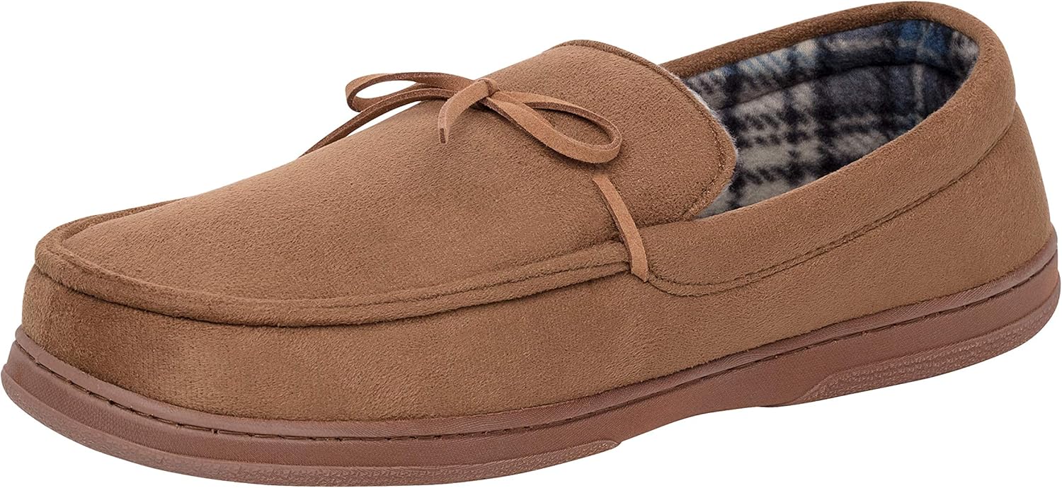 Мужские домашние тапочки Van Heusen, удобные с отделкой из микрозамши и мягкой фланелевой подкладкой, Tan Tie Dk
Мужские домашние тапочки Van Heusen, удобные с отделкой из микрозамши и мягкой фланелевой подкладкой, Tan Tie Dk