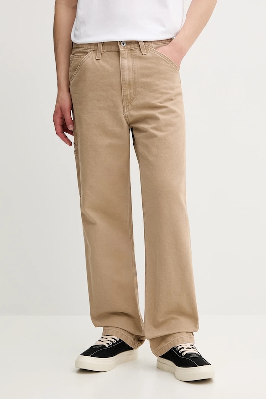Хлопковые брюки Levi'S, бежевый
Хлопковые брюки Levi'S, бежевый
