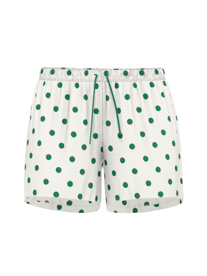 CECEBA Короткие брюки в белый средний горошек
CECEBA Короткие брюки в белый средний горошек