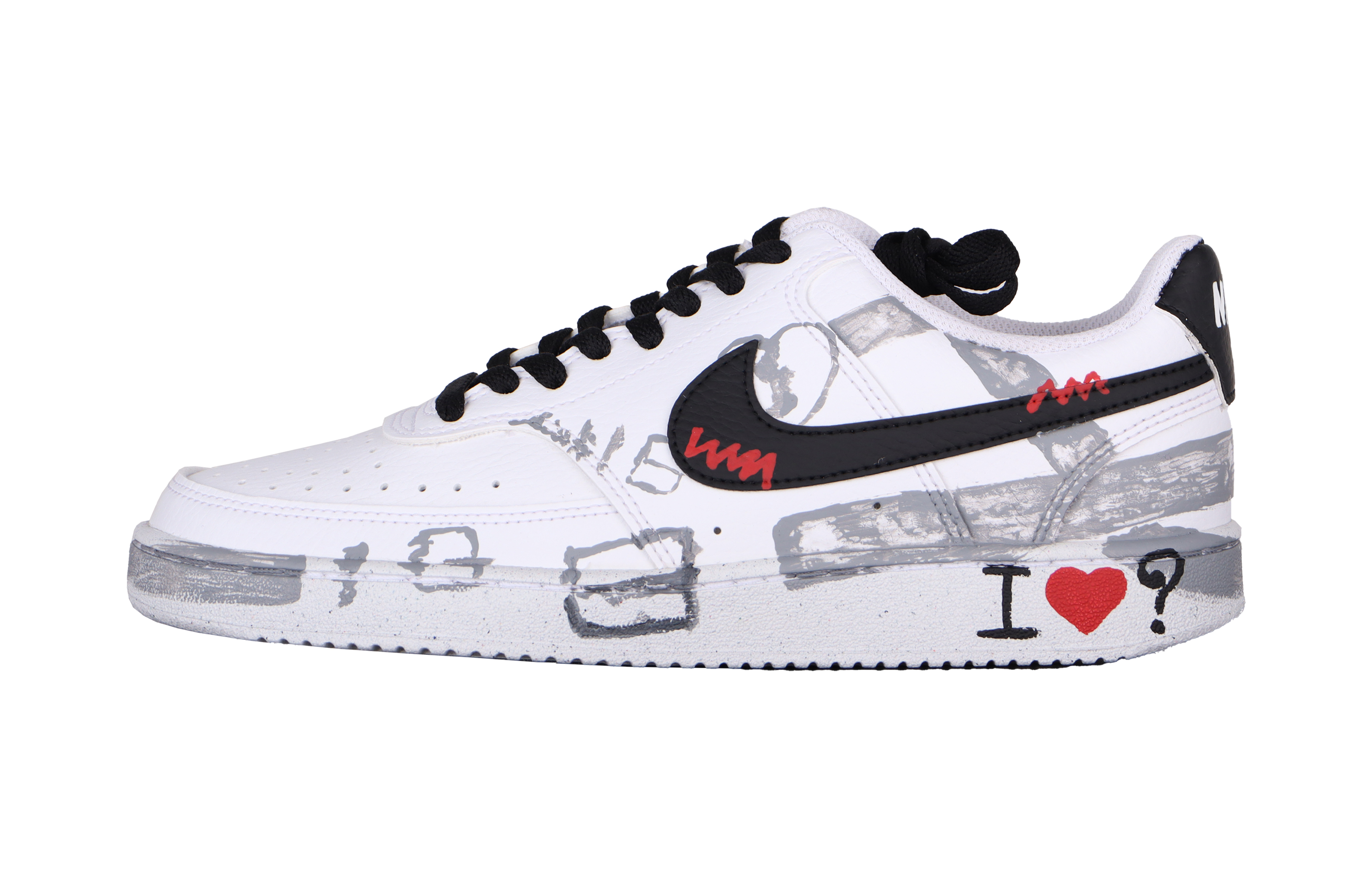 Кроссовки Court Vision 1 Hypothesis Of Love, износостойкие, низкие, для скейтбординга, мужские, черно-серые Nike, Black Gray
Кроссовки Court Vision 1 Hypothesis Of Love, износостойкие, низкие, для скейтбординга, мужские, черно-серые Nike, Black Gray