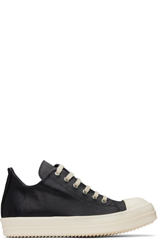 Черные голливудские низкие кеды Rick Owens
Черные голливудские низкие кеды Rick Owens