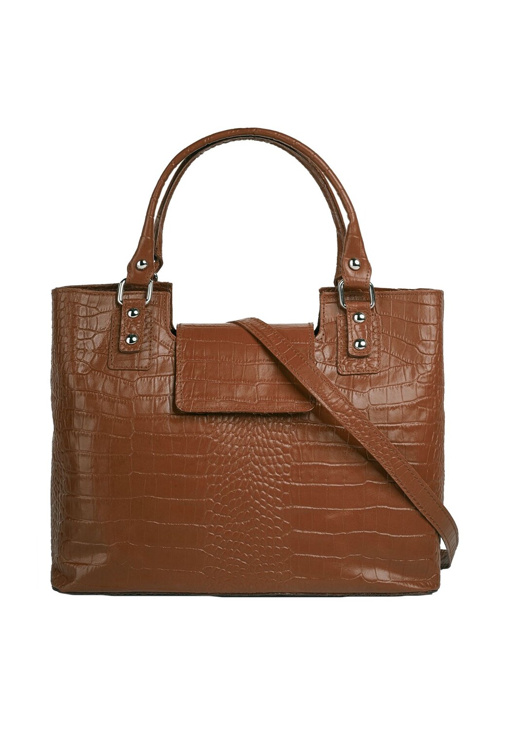 Сумочка, натуральная кожа, производство Италия Cluty, цвет Cognac 
Сумочка, натуральная кожа, производство Италия Cluty, цвет Cognac