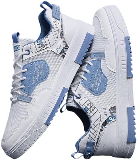 Мужские модные полосатые сетчатые кроссовки для скейтбординга, дышащие, на шнуровке, для прогулок на свежем воздухе, уличных пробежек Hhhchpm
Мужские модные полосатые сетчатые кроссовки для скейтбординга, дышащие, на шнуровке, для прогулок на свежем воздухе, уличных пробежек Hhhchpm