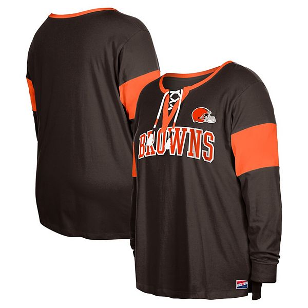 Женская футболка Cleveland Browns с длинным рукавом и вырезом-качелькой New Era, Коричневый, Женская футболка Cleveland Browns с длинным рукавом и вырезом-качелькой New Era
Женская футболка Cleveland Browns с длинным рукавом и вырезом-качелькой New Era, Коричневый, Женская футболка Cleveland Browns с длинным рукавом и вырезом-качелькой New Era