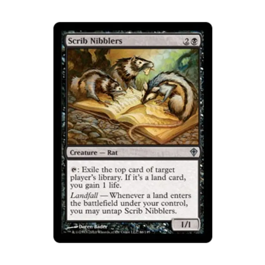 CCG Писцы-грызуны (U), MTG - Worldwake
CCG Писцы-грызуны (U), MTG - Worldwake