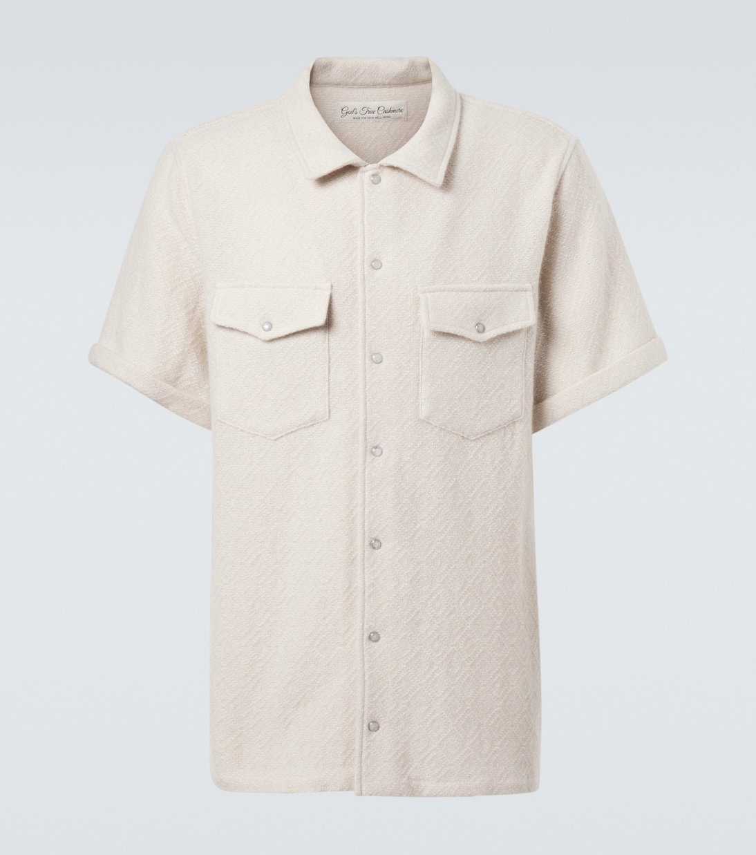 Бриллиантовая кашемировая рубашка God's True Cashmere, Biscuit
Бриллиантовая кашемировая рубашка God's True Cashmere, Biscuit